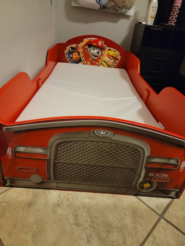 Paw Patrol Toddler Bed