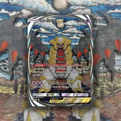 ✨ Giratina EX Holographic Card | Dark Mythic Art | Luxury Collectible