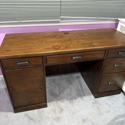 Wood desk