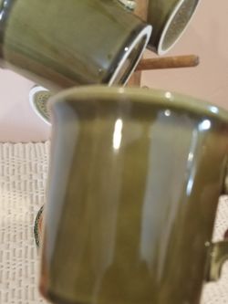 Midcentury Mugs- Set Of 5