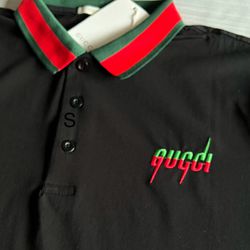 Gucci Polo Shirt Mens Black