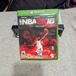 NBA 2K16 (Microsoft Xbox One, 2015)