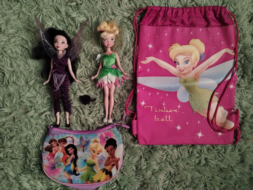 Tinkerbell, Vidia Doll, FREE-2 Bags(Read description)