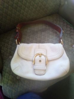 Coach Leather Shoulder Bag