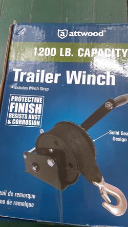 Attwood trailer wench