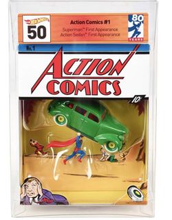 SDCC Superman 80th Anniversary Hot Wheels Exclusive 