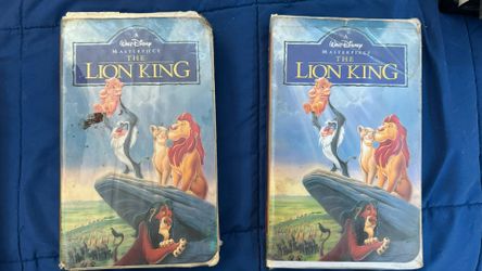 Lion King VHS
