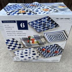 Appetizer Plates 6 Pieces 