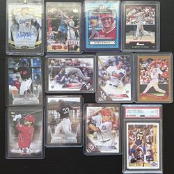 All Mint Condition Baseball Cards With Jordan Psa Included 