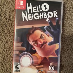 Nintendo switch game - Hello Neighbor 