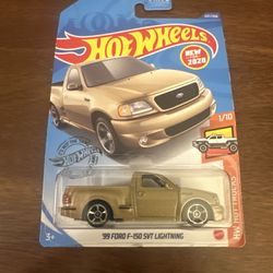 Hot Wheels ‘99 Ford F-150 SVT Lightning – HW Hot Trucks 1/10 – 2020 Release – Sealed