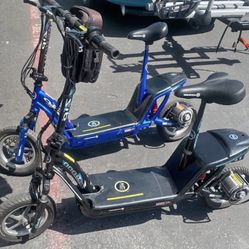 Electric scooter new battery 12v x 3 total 36v runs up to 25mph Ezip 1,000