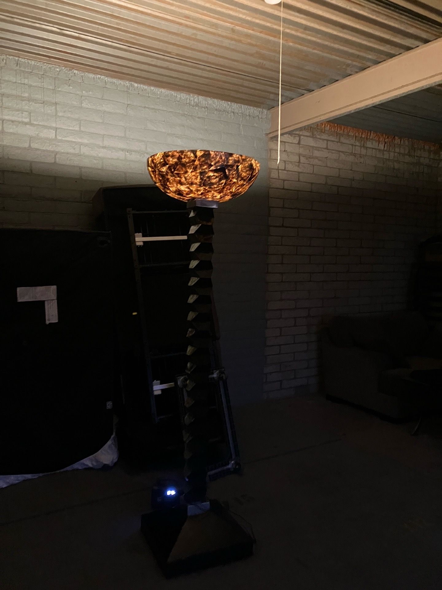 8ft Sculptural Floor Lamp