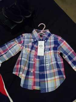 Polo button down 20 bucks.