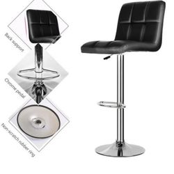 Black Bar Stool Brand New