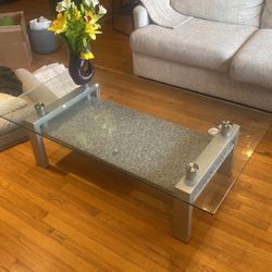 Glass Top Coffee Table