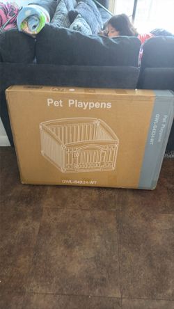 Puppy play pen
