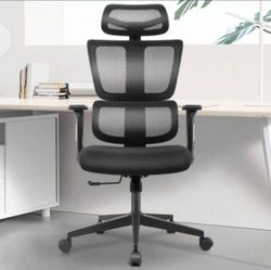 🔥new inbox🔥 Manca Mesh Office Chair with Headrest