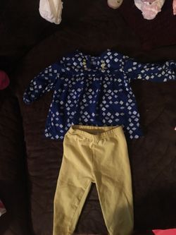 Charters shirt & pants 6 months