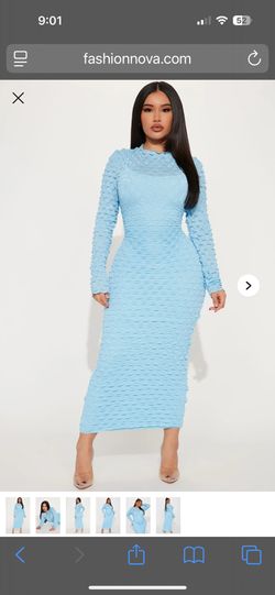 Womens Blue Dress