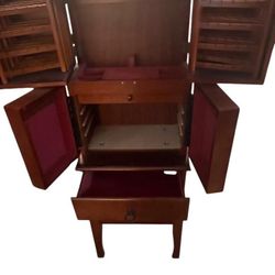 Wood Jewelry Armoire