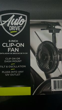 6” Clip On FAN