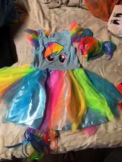Rain bow dash costume