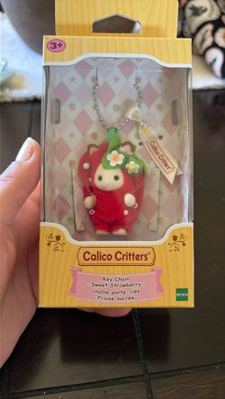 Calico critters Strawberry bunny!✨