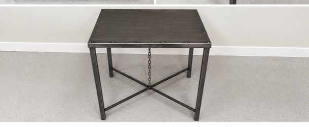Universal Furniture Industrial coffee & end table set - Real Metal