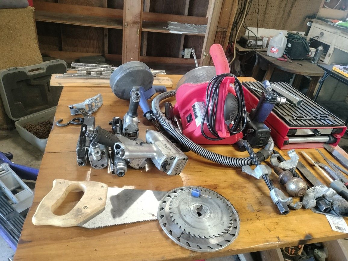 Tools, Drain Cleaning Equipment, Wrenches, Socket Sets