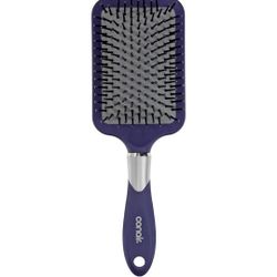 Conair Totally Smooth Ultra Paddle Brush, Wide Detangling Hair Brush with Ball-Tipped Bristles and Flexible Cushion Base, Ideal for Thick Hair
