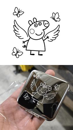 Personalized Compact Mirrors