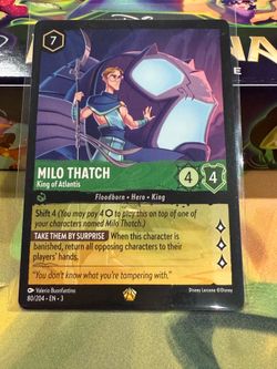 Disney Lorcana Legendary card