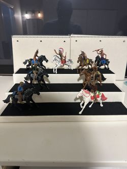 Collectible Cowboys And Indian Sets