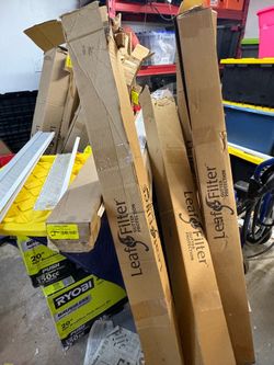 Leaf filter gutter guards - READ full Desc
