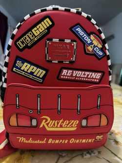 Loungefly Lightning McQueen BackPack 