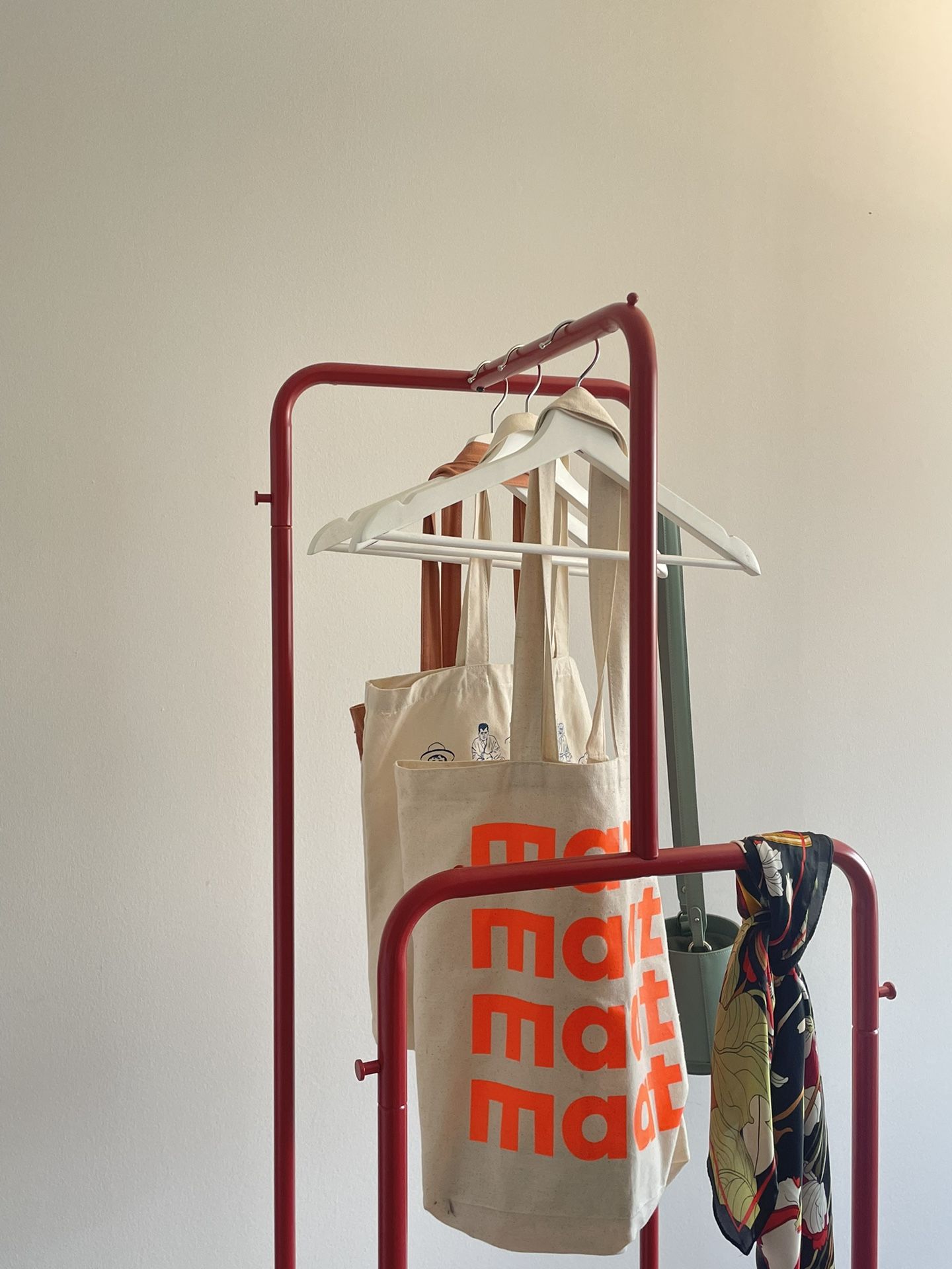 Ikea Nikkeby rack, red for Sale in New York, NY - OfferUp