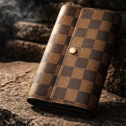 LOUIS VUITTON Damier Portefeuille Wallet - Pre-Owned