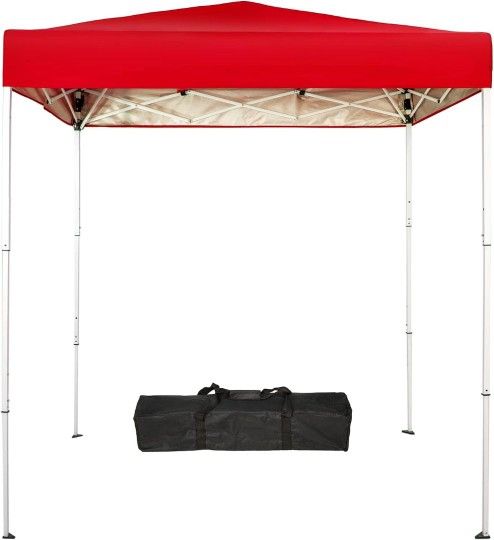 Canopy Tent - 6x4 Ft Pop-Up (Red)