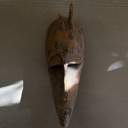 wooden carved mask
