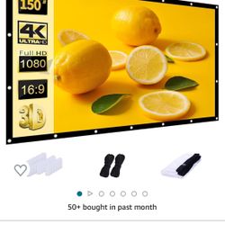 Screen For Projector New! 