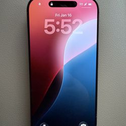 iPhone 16 pro 256 Gig 