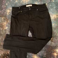 Calvin Klein Black Straight Jeans