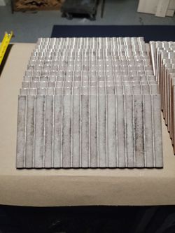 62 Pieces Mainzu 6x12 Fluted Tile – Spanish 3D Backsplash – 31 Sq Ft*