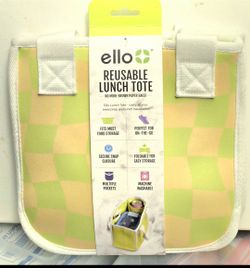 New Ello Reusable Wadhable Lunch Bag!