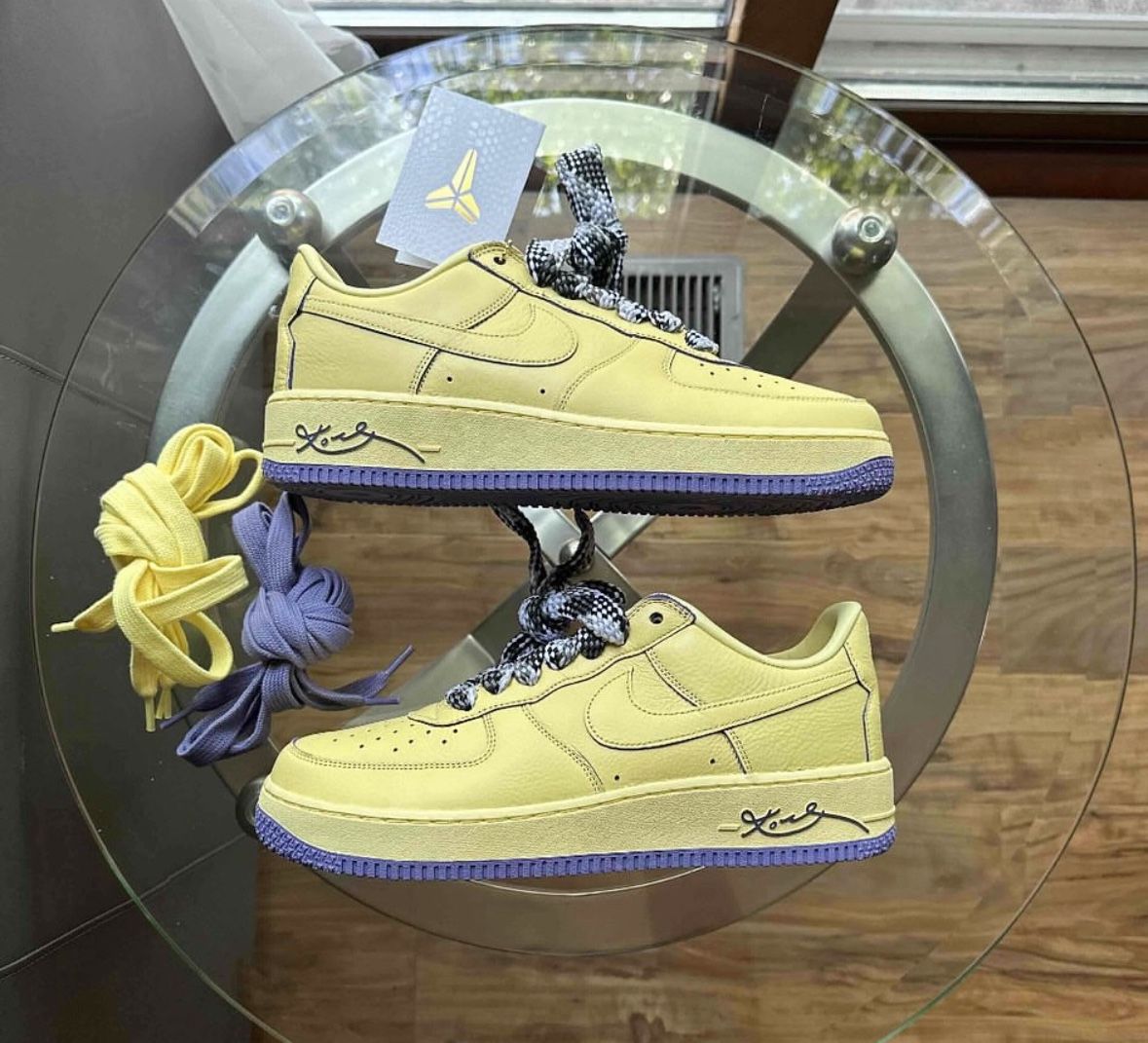 Nike Kobe Bryant x Air Force 1 Protro Low Mamba Mentality Premium M Og Retro Size 12.5 Men’s