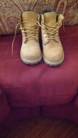 Child Timberland boots genuine leather