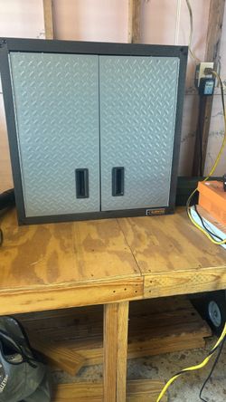 Gladiator steal wall mount cabinet