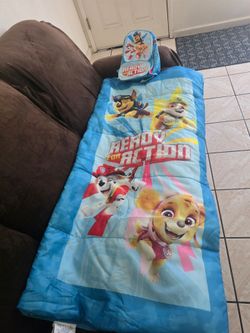 Kids Sleeping Bag & Backpack