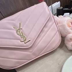 Pink YSL purse!